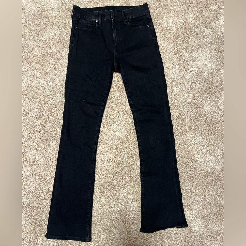 American eagle high rise skinny kick jean